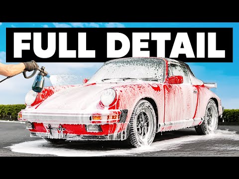 35 Year Old Porsche 911 - Wash, Polish & Coating