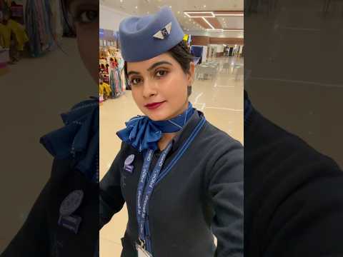 ഫ്ലൈറ്റിൽ നിന്നും പാരച്ചൂട്ട് വച്ച് ചാടിയാലോ✈️#airhostess #cabincrew #cabincrewlife