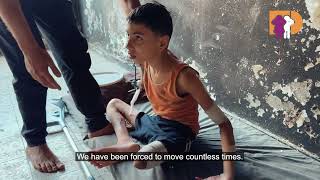 11-year-old Samir lost his arm and leg to an Israeli drone strike
