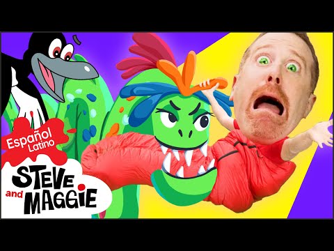 Campamento monstruoso NUEVO Pie Grande + MÁS para niños con Steve and Maggie Español Latino