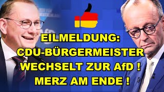 EIL: CDU-Bürgermeister WECHSELT zur AfD!