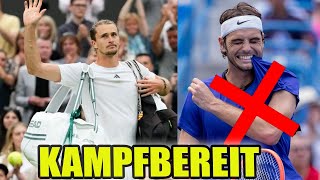 Zverev hat seinen Mut wiedererlangt und ist BEREIT für die Teilnahme an den Olympischen Spielen !