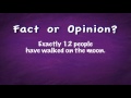 Understanding Opinions and Facts