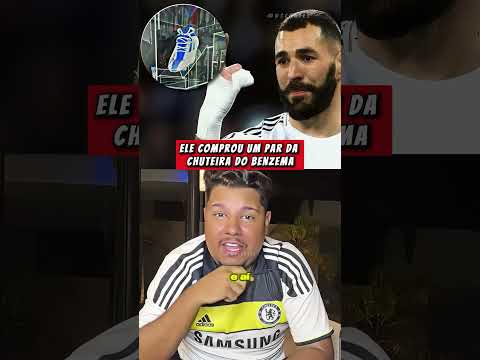 ele comprou um apar dda chuteira do benzema #futebol #tyltycomp #viral #luacstylty