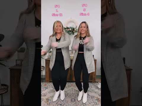 One word: OBSESSED 😍🖤⭐️ Same fits, diff sizes! Twin with us 🔍 madisonandmallory.com 😉