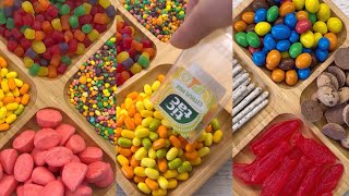 [ ASMR ] Top TikTok Video Compilation || Filling platter with Sweets #asmr #foryou #satisfying