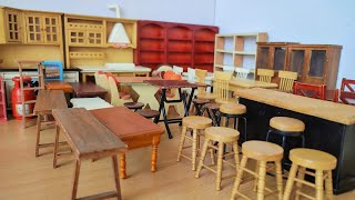 My All Miniature Real Furniture Kitchen Set Collection | Mini Furniture | Part 1