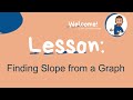 Finding Slope from a Graph