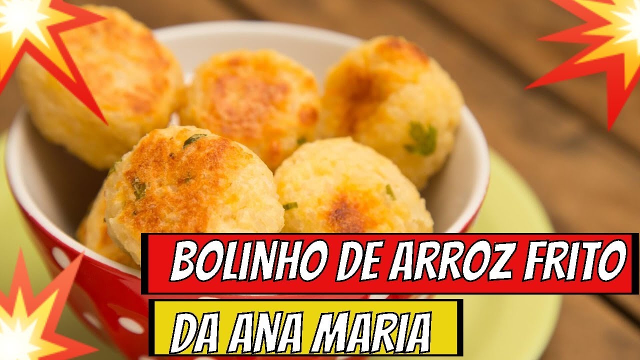 Programa Mais Voçê 15 /05 /19 ️ ️ Receita de Bolinho de Arroz frito da Ana Maria Braga Hoje Programa Mais Voçê 15 /05 /19 ️ ️ Receita de Bolinho de Arroz frito da Ana Maria Braga Hoje