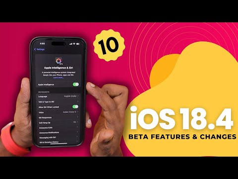 iOS 18.4 Beta 🔥 Apple Intelligence 🇮🇳 | New Features & Changes