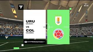 Colombia vs Uruguay