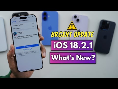 iOS 18.2.1 Released | Urgent Update What’s New?