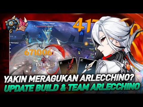 DPS Andalan! Updated Build & Team Arlecchino! | Genshin Impact Indonesia