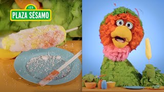 Plaza Sésamo: ¡Prepara con Abelardo un rico elote! 