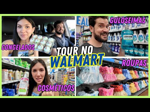 TOUR no MERCADO AMERICANO l WALMART O MAIOR DE TODOS!