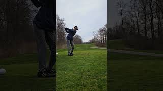 finally back on the course! #golf #golfshorts