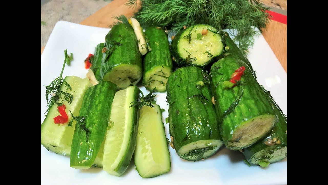МАЛОСОЛЬНЫЕ ОГУРЦЫ В ПАКЕТЕ за 3 часа. Хрустящие, Пикантные. Lightly Salted Cucumber