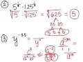 Exponents and Radicals Concepts