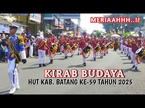 ISTIMEWA..!! KIRAB BUDAYA HUT KAB.BATANG KE-59 TAHUN 2025 | #kirabbudaya #karnaval #pawai