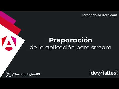 [S6/L05] OpenAI - Ejercicios prácticos y asistentes Angular+Nest: Preparación de la app para stream