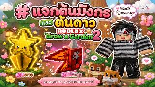 แจกต้นมังกรและต้นดาว Roblox Grow a Garden 2