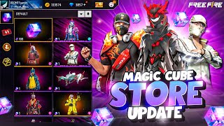 MAGIC CUBE🤩STORE UPDATE🔥FREE FIRE || FREE FIRE FREE MAGIC CUBE || NARUTO CHAPTER2 EVENT FREE FIRE