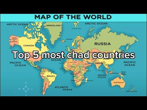 Top 5 most chad countries