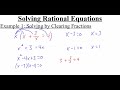 Solving Rational Equations: Key Concepts and Techniques
