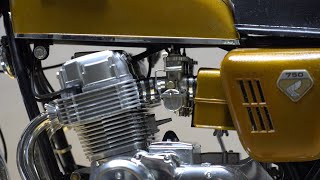 Tamiya Honda CB750 K0 scale model