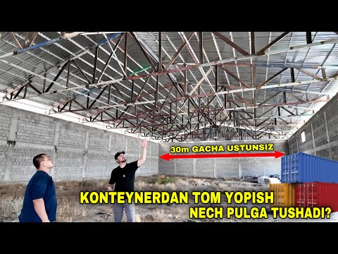 КОНТЕЙНЕРДАН МАХСУЛОТИДАН ТОМ ЁПИШ НЕЧ ПУЛГА ТУШАДИ ҚАЙСИ БИРИ ЯХШИ ?!