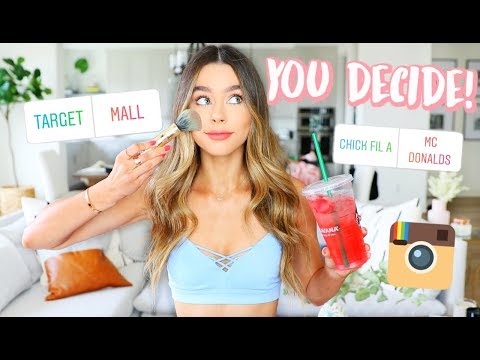 MY INSTAGRAM FOLLOWERS CONTROL MY LIFE FOR A DAY!