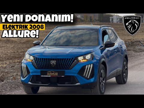 Daha Ucuz Donanım! | Allure! | Peugeot E-2008 | 2024 | Elektrikli | Otomobil Günlüklerim