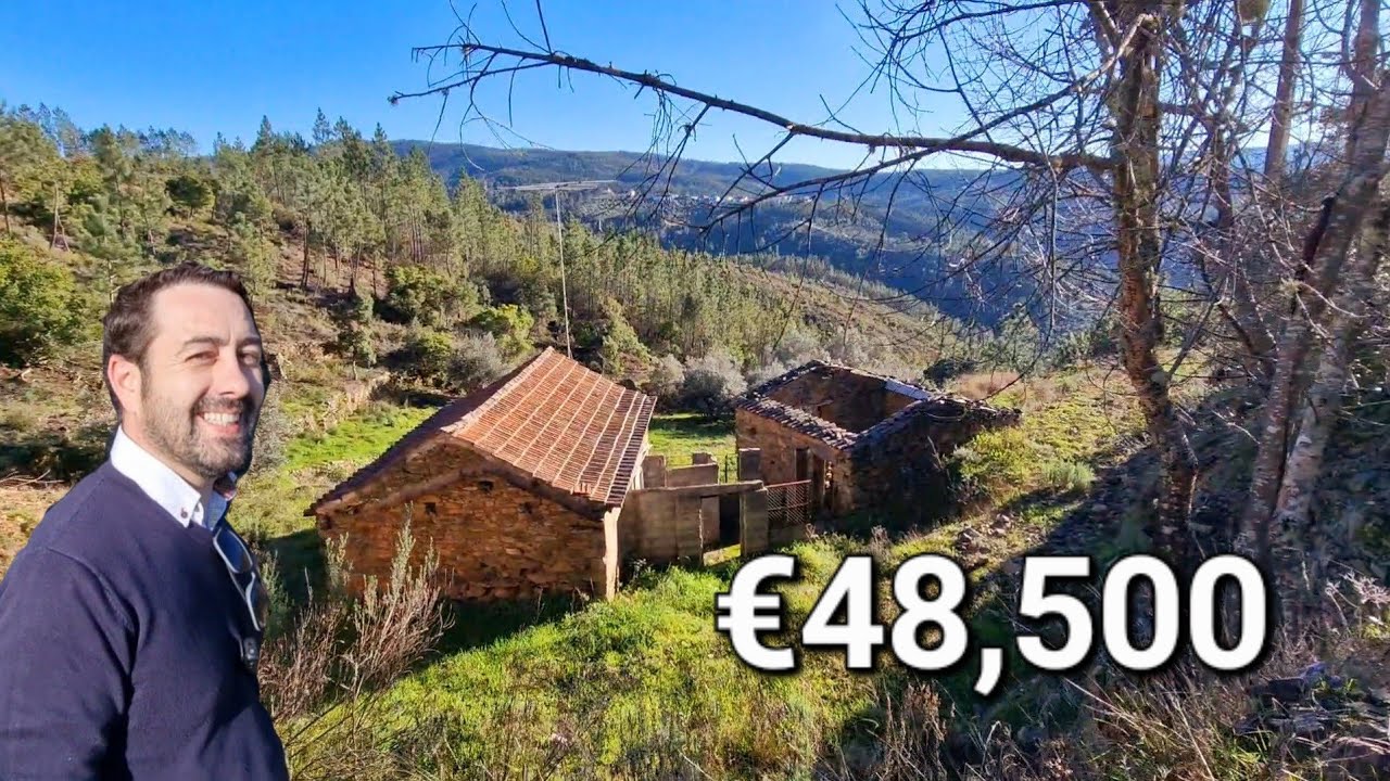 Incredible Mountain top Portuguese Farm For Sale! €48,500
