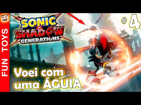 Sonic x Shadow Generations #4 ⚫ Fui em um mundo que parecia Hogwarts e Voei com uma águia! 🦅