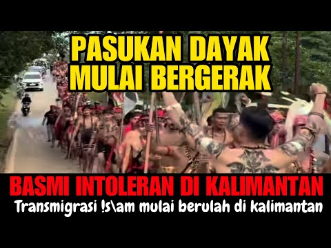 Orang Dayak Siap Basmi Intoleran di Kalimantan. Mediasi Intoleran kabupaten kapur kalbar