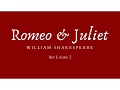 Exploring Act I, Scene 2 of Romeo and Juliet