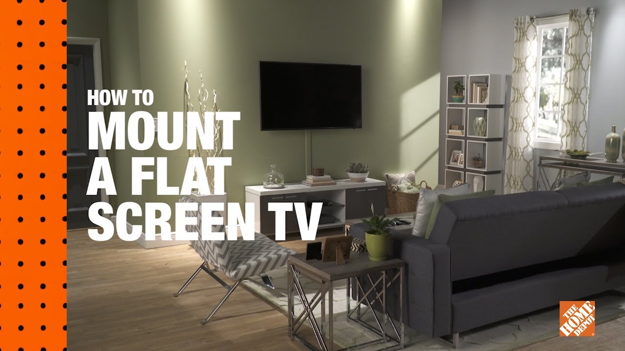 How to Mount a Flat Screen TV on a Wall