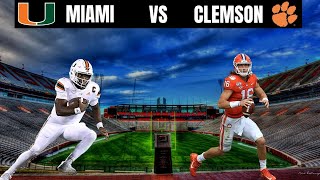Miami vs Clemson PREVIEW