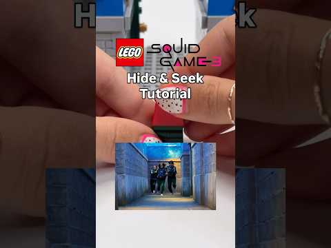 LEGO Squid Game 3 Starry Night room from the game "Hide & Seek" 🌌🚪🔑