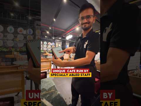 Cafe run by Deaf and Mute - Echoes Cafe, Hyderabad