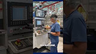 Rencontrez Laurence, Opératrice sur machine à commande numérique chez Airbus Atlantic
