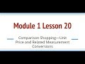 Understanding Unit Rates and Comparisons