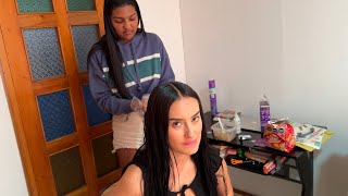 LE ECHAMOS CLOR0 AL TINTE DE MI EX NOVIA😨 / Marlon Garzon