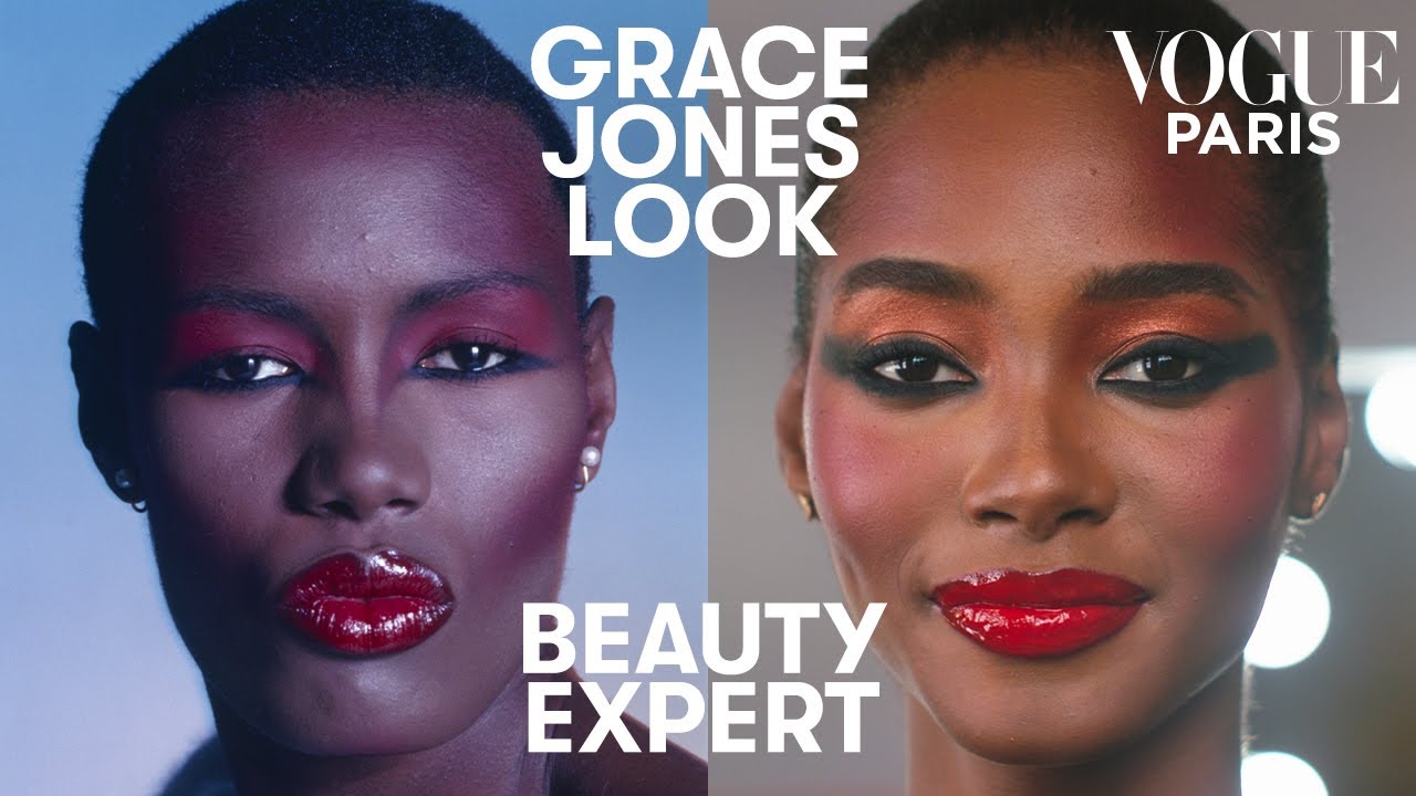 Grace Jones Makeup: Charlotte Tilbury recreates her legendary look | Beauty Expert