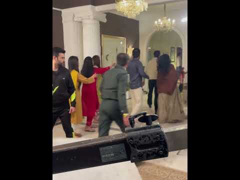 Danish Taimoor And Sara Khan Sher Drama BTS #youtubeshorts