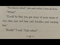 Narrator's Experiences and Relationships