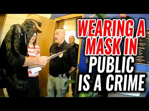 Arrested For Wearing A Mask "No FOIA Request For You" Police Corruption! First Amendment Audit