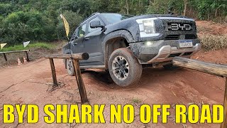 BYD Shark vai bem no OFF-ROAD 4x4?