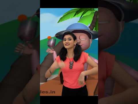 Actions Songs for Children | બાળકોના ગીતો | New Songs | @PebblesGujarati | #shorts