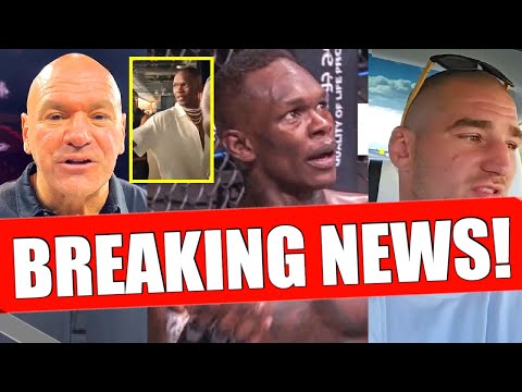 UFC's Dana White CONFIRMS, he's ready to CANCEL MEGA BOUT, Israel Adesanya REACTS, Sean Strickland